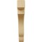 Ekena Millwork 1 3/4"W x 8 1/2"D x 11"H Bedford Wood Bracket, Alder BKTW02X09X11BEAL - alternate 4